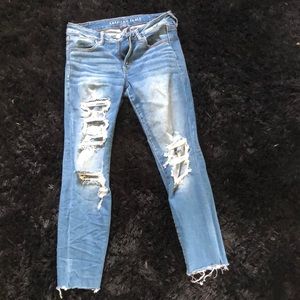 Ripped American Eagle jeans